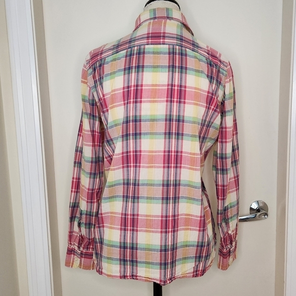 Ralph Lauren Pink Plaid Safari Shirt - Picture 4 of 13